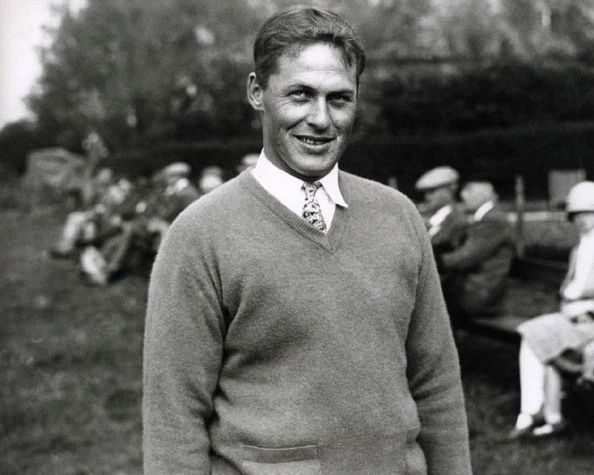 Amateur Golfer Bobby Jones PGA Keychain Print Glossy Keychain