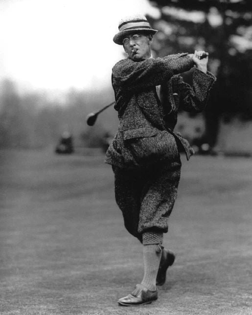 Amateur Golfer Walter Travis Glossy Photo PGA Print Swing Poster