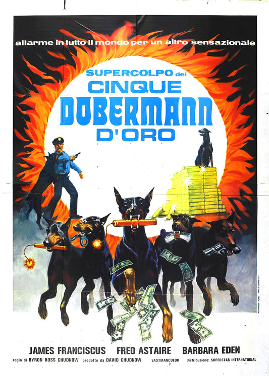 Amazing Dobermans 02 Movie Magnet