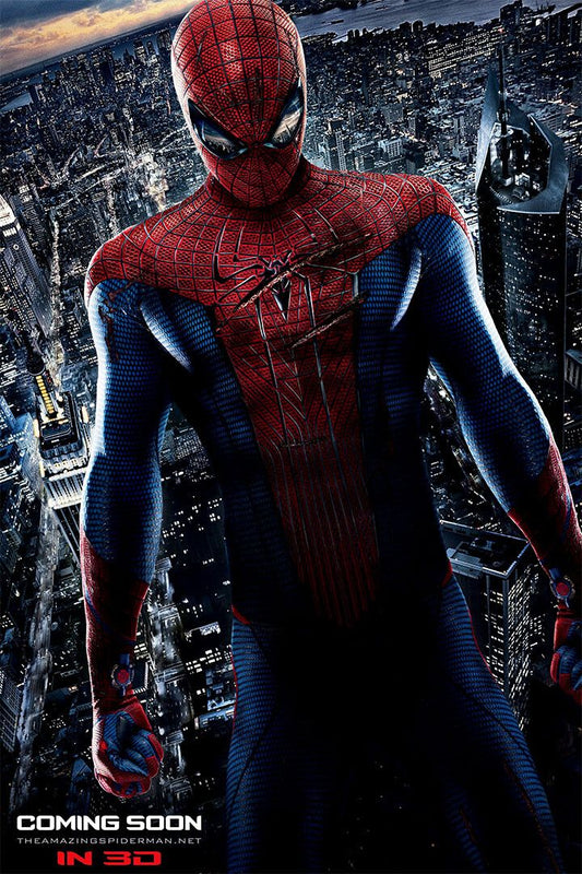Amazing Spiderman Movie Night City Art Home Jigsaw Puzzle