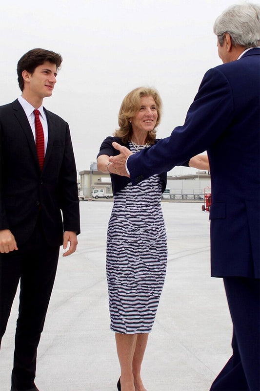 Ambassador Kennedy And Sons Painting Print Jigsaw Puzzle