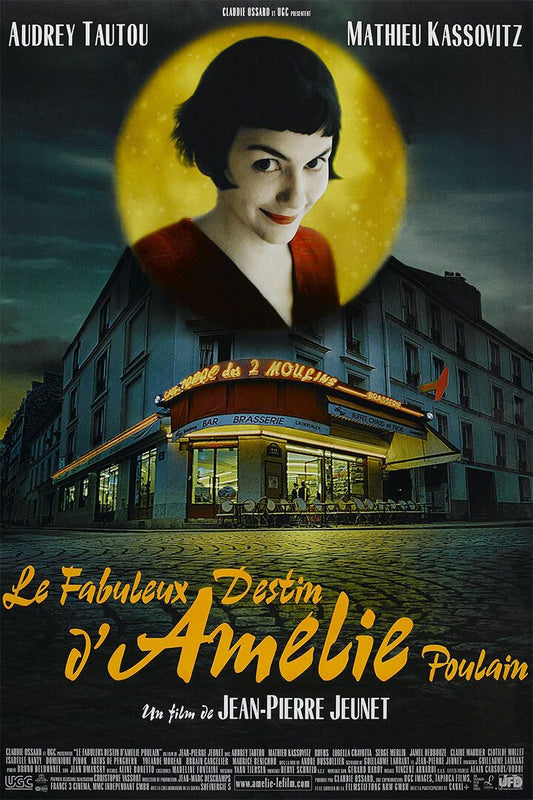 Amelie Comedy Romance Movie Painting Print Jigsaw Puzzle