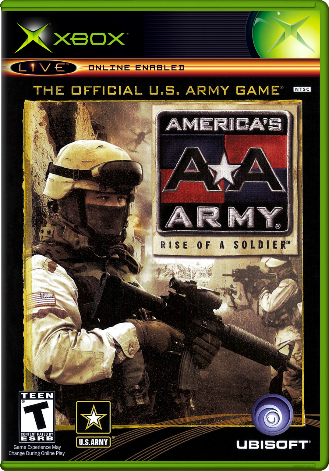 America'S Army Rise Of A Soldier Xbox Print Poster