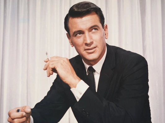 American Actor Rock Hudson Publicity Picture Keychain Reprint