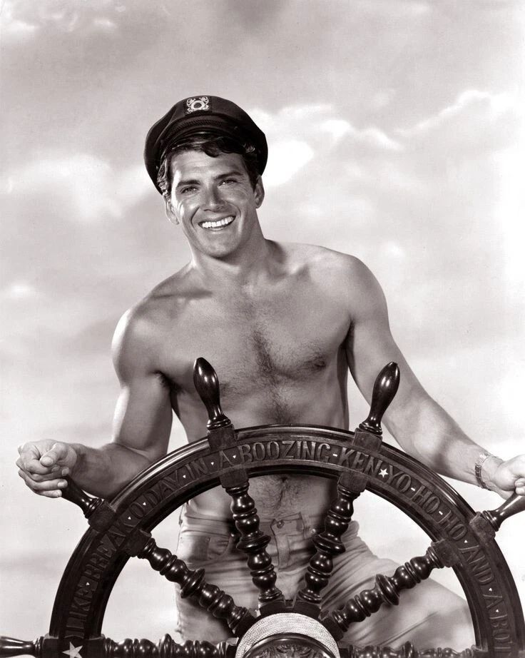 American Actor Van Williams Classic Picture Keychain Keychain Print
