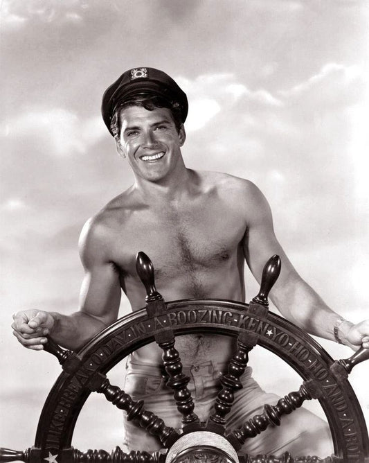 American Actor Van Williams Classic Picture Keychain Keychain Print