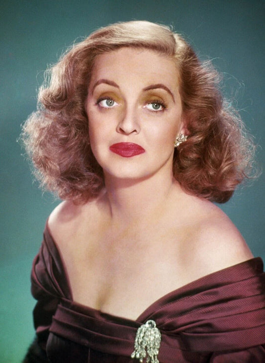 American Actress Bette Davis Classic Publicity Picture Keychain Print