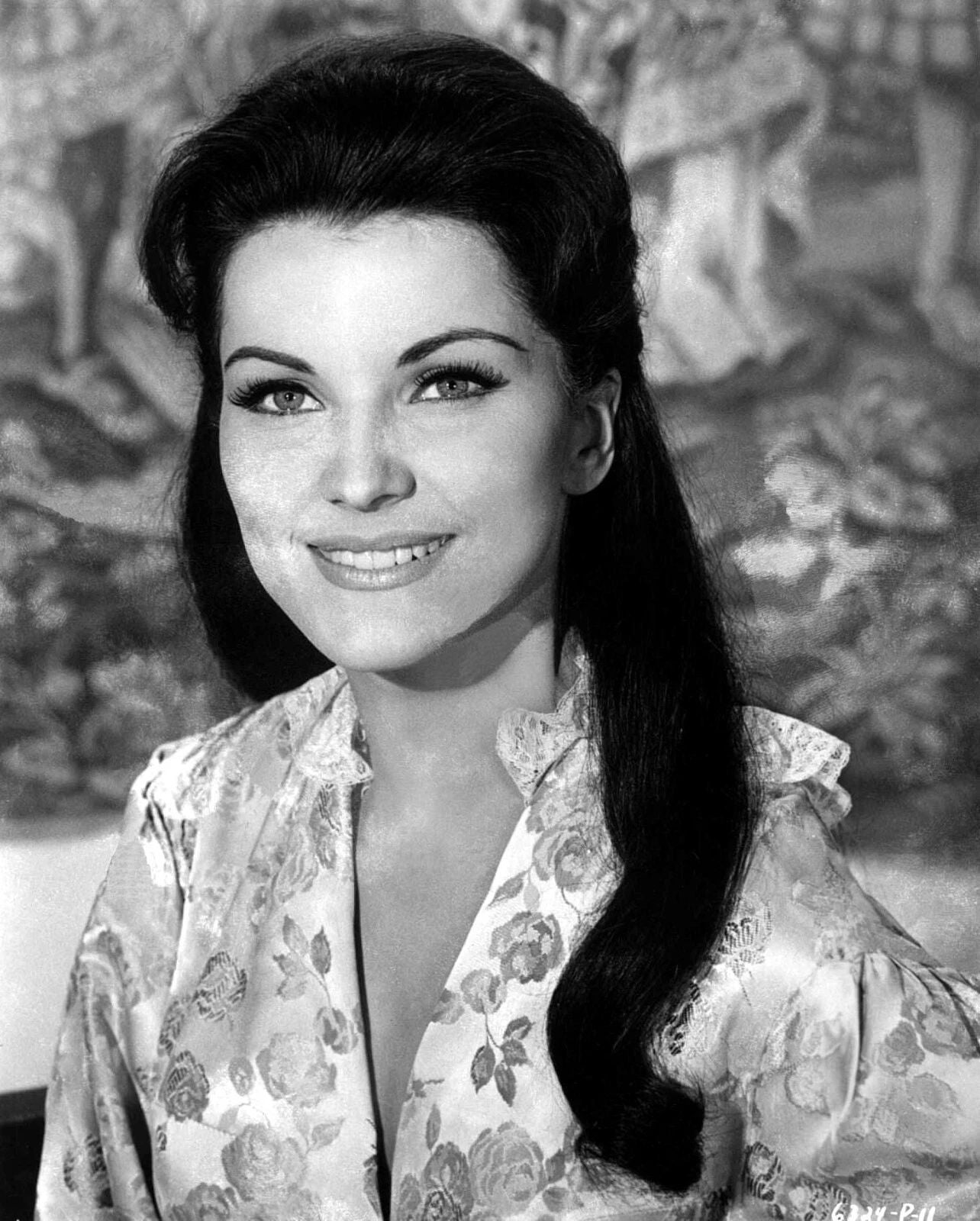 American Actress Debra Paget Retro Pin Up Picture Keychain Publicity Keychain