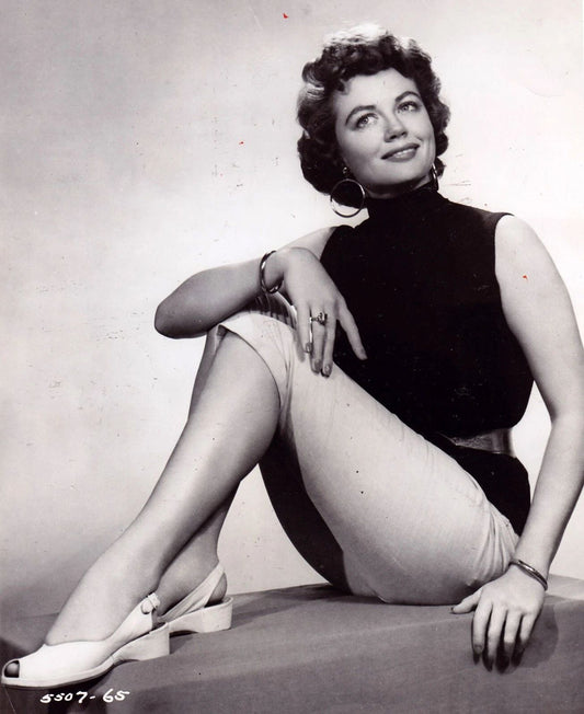 American Actress Dorothy Malone Classic Picture Keychain Print
