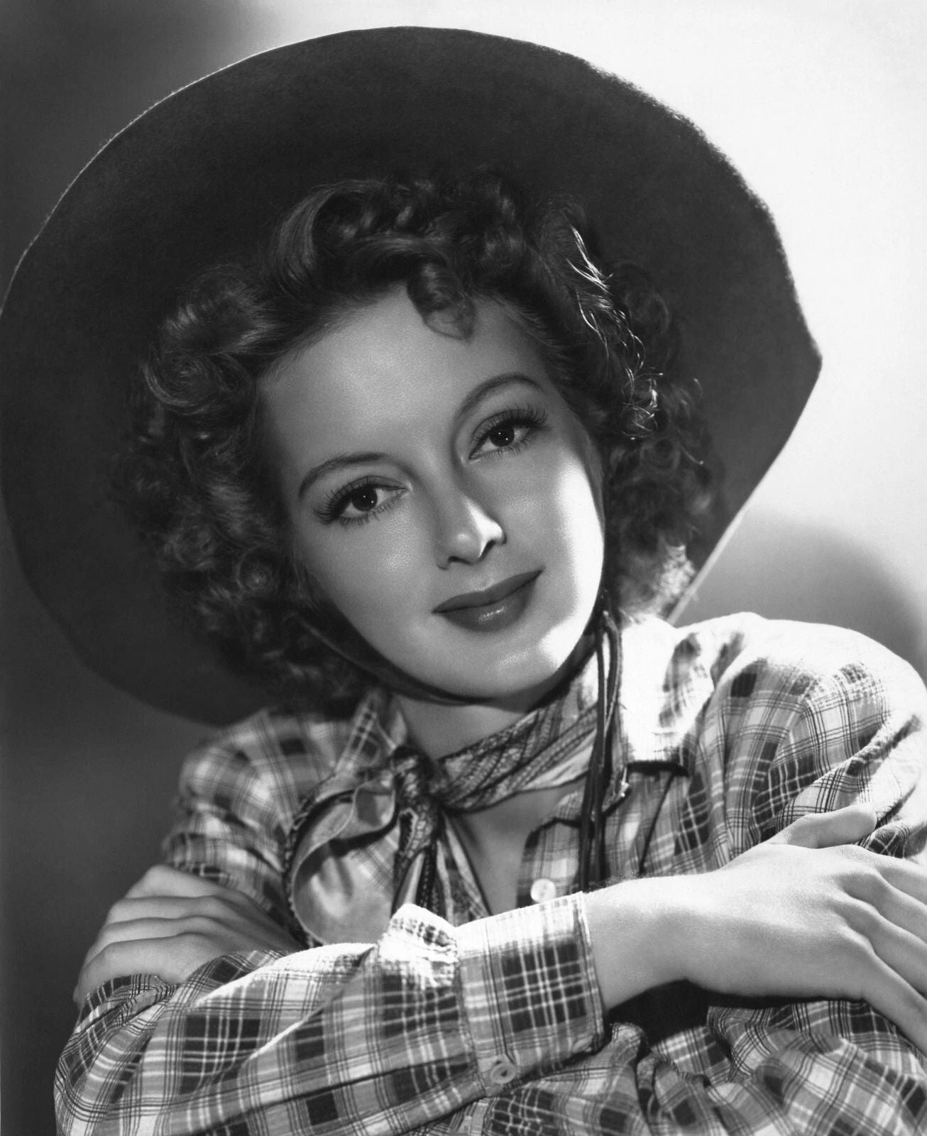 American Actress Evelyn Keyes Retro Vintage Picture Photo