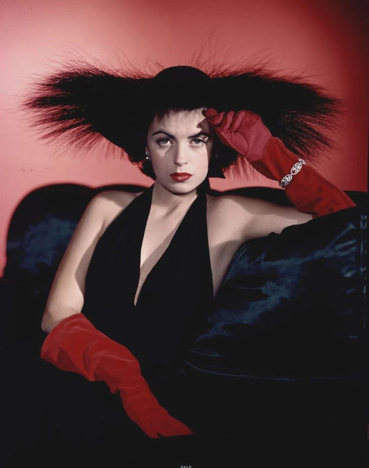 American Actress Faith Domergue Retro Vintage Picture Magnet