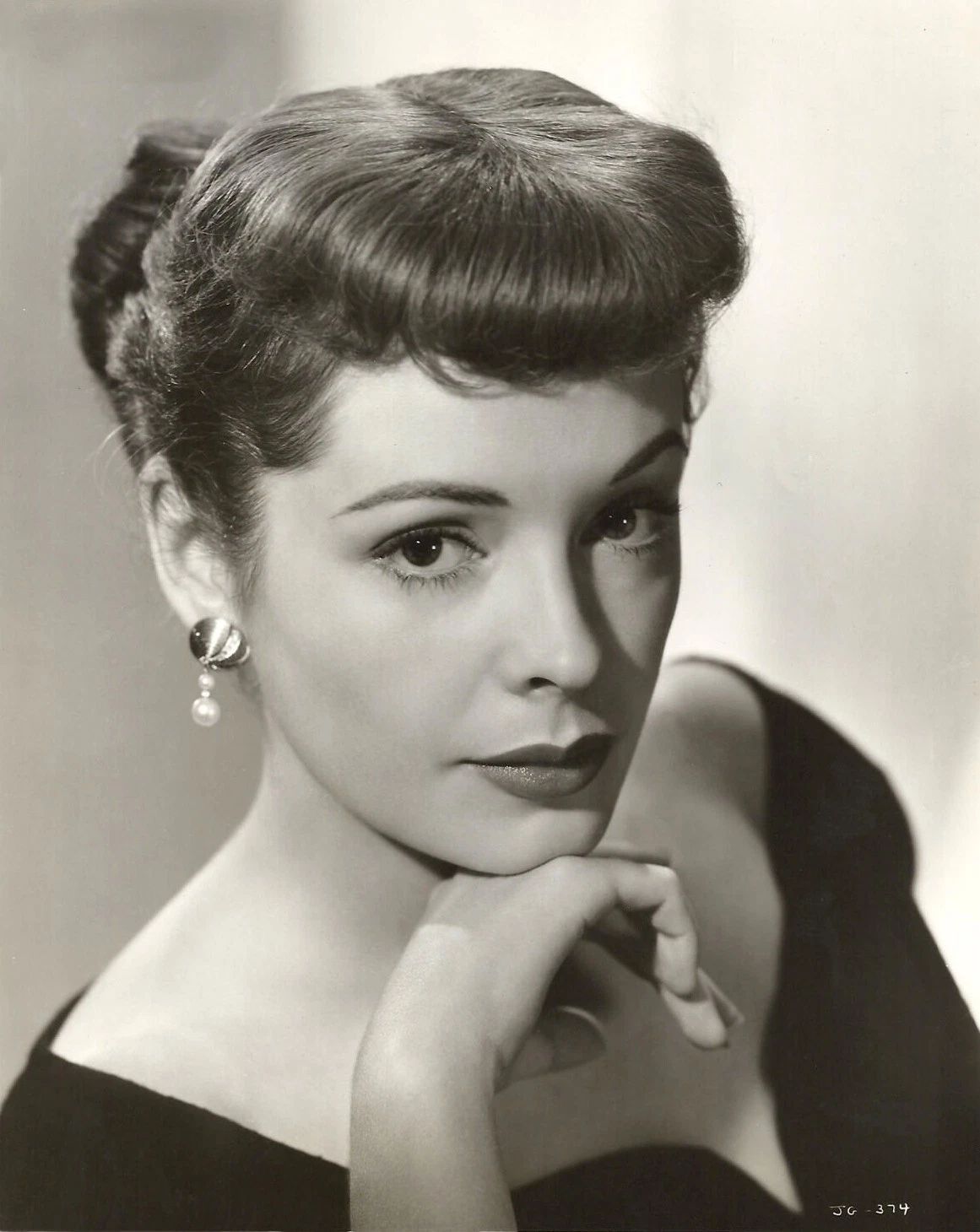 American Actress Jane Greer Classic Portrait Picture Magnet Magnet Print
