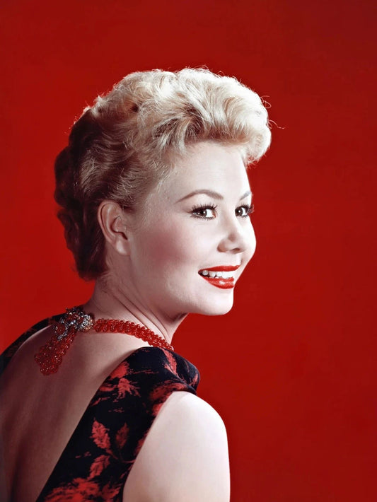 American Actress Mitzi Gaynor Old Publicity Picture Keychain Print