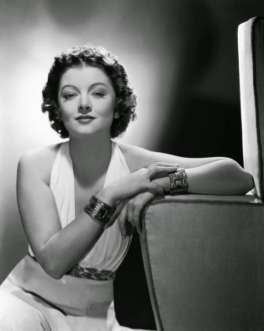 American Actress Myrna Loy Classic Film & Tv Publicity Picture Keychain 8 X 10
