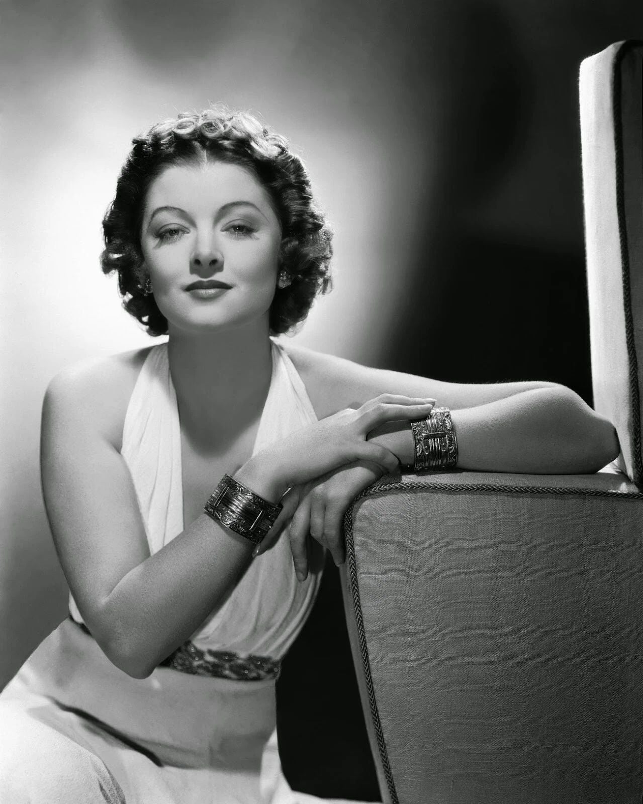 American Actress Myrna Loy Classic Film & Tv Publicity Picture Photo 8 X 10