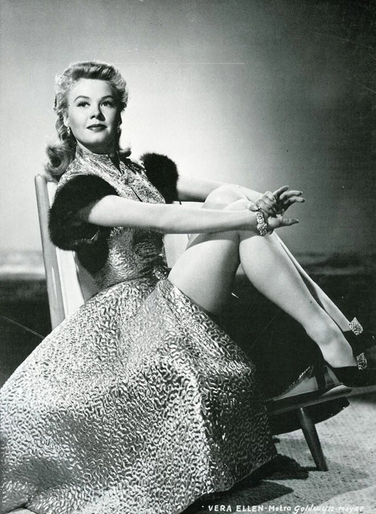 American Actress Vera Ellen Classic Publicity Picture Keychain Keychain