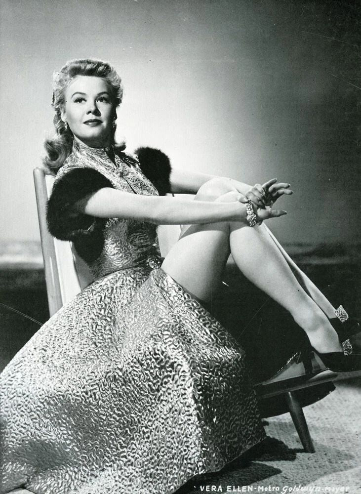 American Actress Vera Ellen Classic Publicity Picture Poster Photo