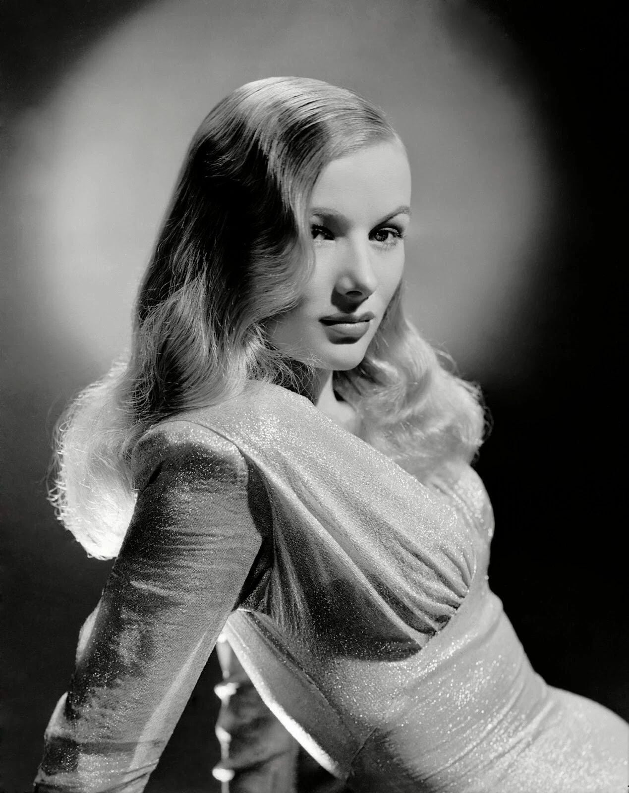 American Actress Veronica Lake Publicity Picture Keychain Keychain Print