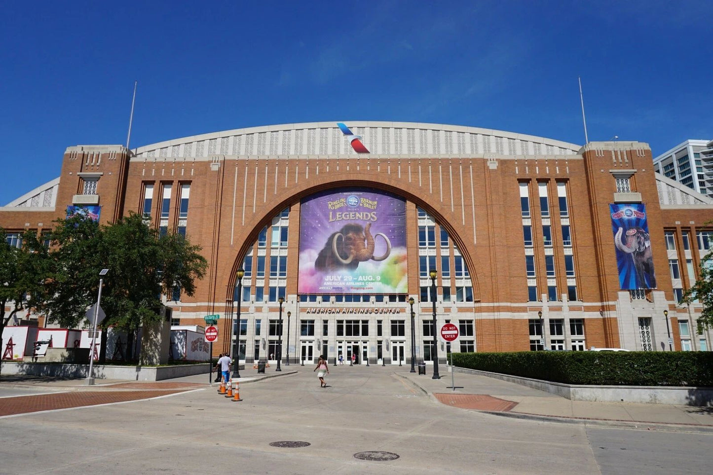 American Airlines Center Arena Dallas Texas Picture Keychain Keychain Print