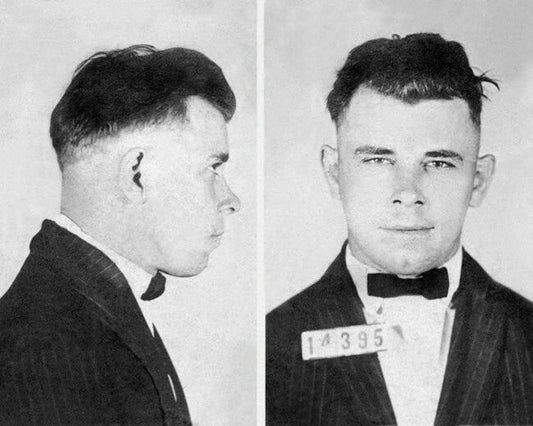 American Bank Robber John Dillinger Glossy Magnet Mugshot Magnet