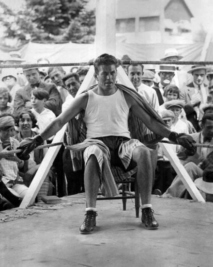 American Boxer Gene Tunney Glossy Magnet Boxing Heavyweight Magnet