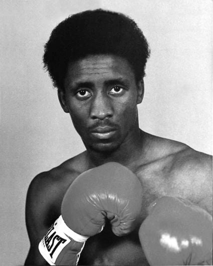 American Boxer Thomas Hitman Hearns Glossy Magnet Boxing Print Portrait