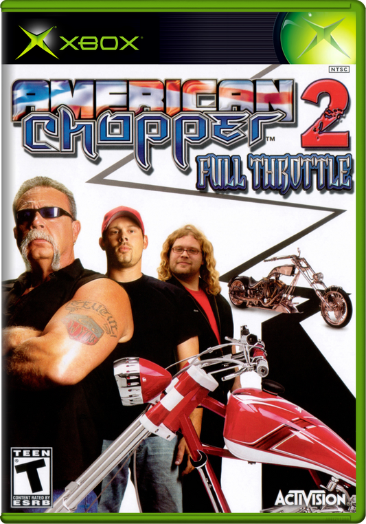 American Chopper 2 Full Throttle Xbox Print Poster