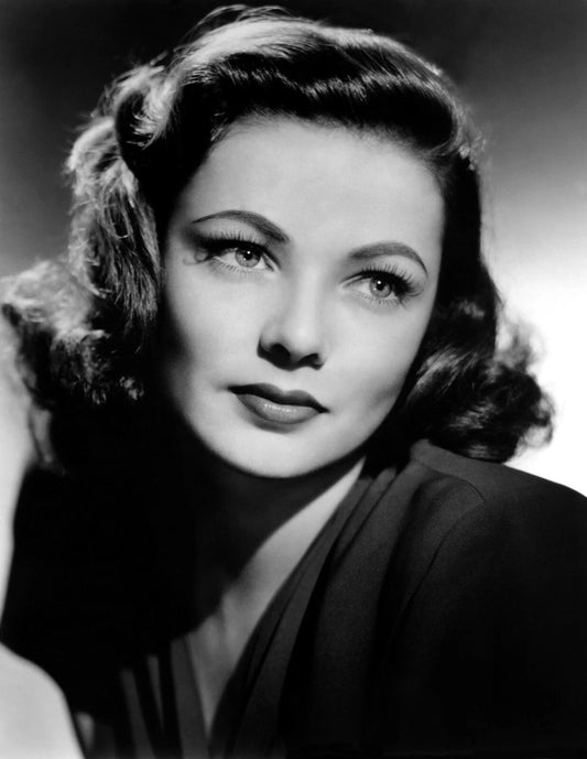 American Film & Stage Actress Gene Tierney Vintage Publicity Keychain
