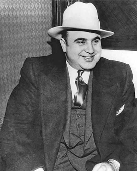 American Gangster Mobster Al Capone Glossy Magnet Criminal Mob Magnet