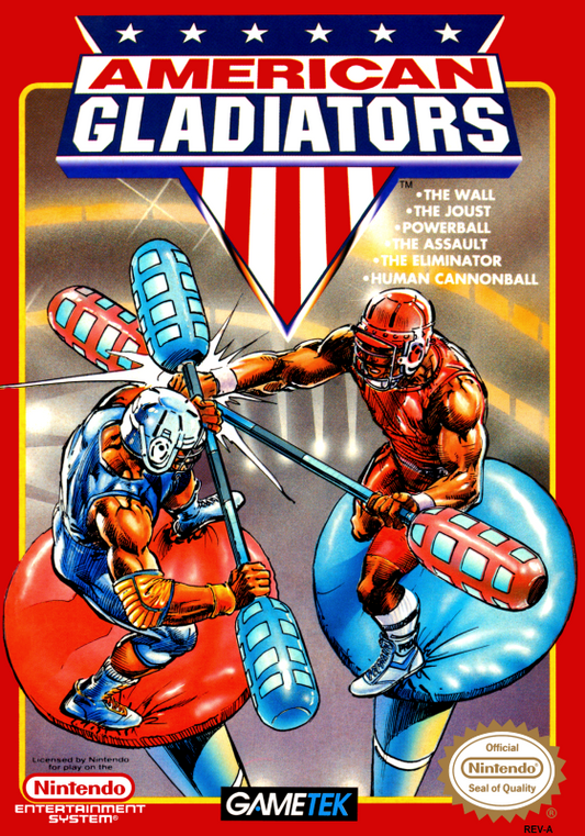 American Gladiators (Usa) Nes Print Poster