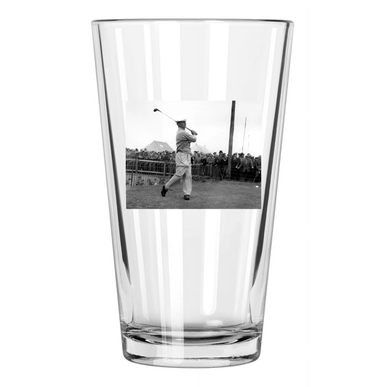American Golf Ben Hogan Photo Pga Tour Golfing Pint Beer Drinking Glass