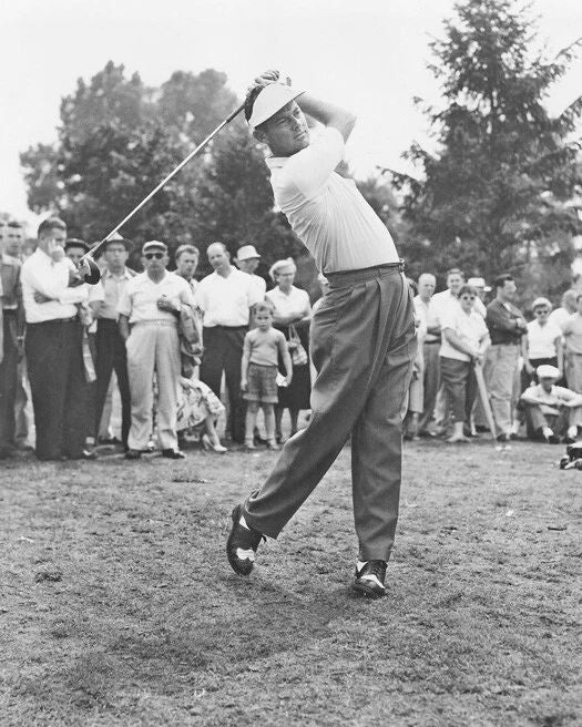 American Golfer Cary Middlecoff Glossy Magnet Golfer Print Swing Magnet