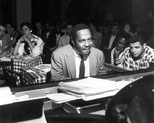 American Jazz Pianist Bud Powell Magnet Composer Print Music Magnet