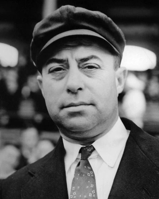 American League Umpire William Bill Mcgowan Glossy Magnet Magnet Hof 92