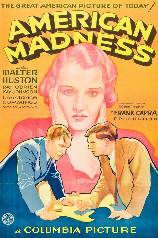 American Madness (1932) Movie Poster
