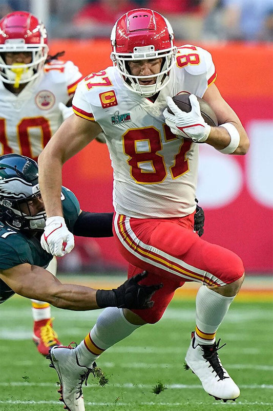 American Male Footballer Travis Kelce Kansas City Chiefs Jigsaw Puzzle