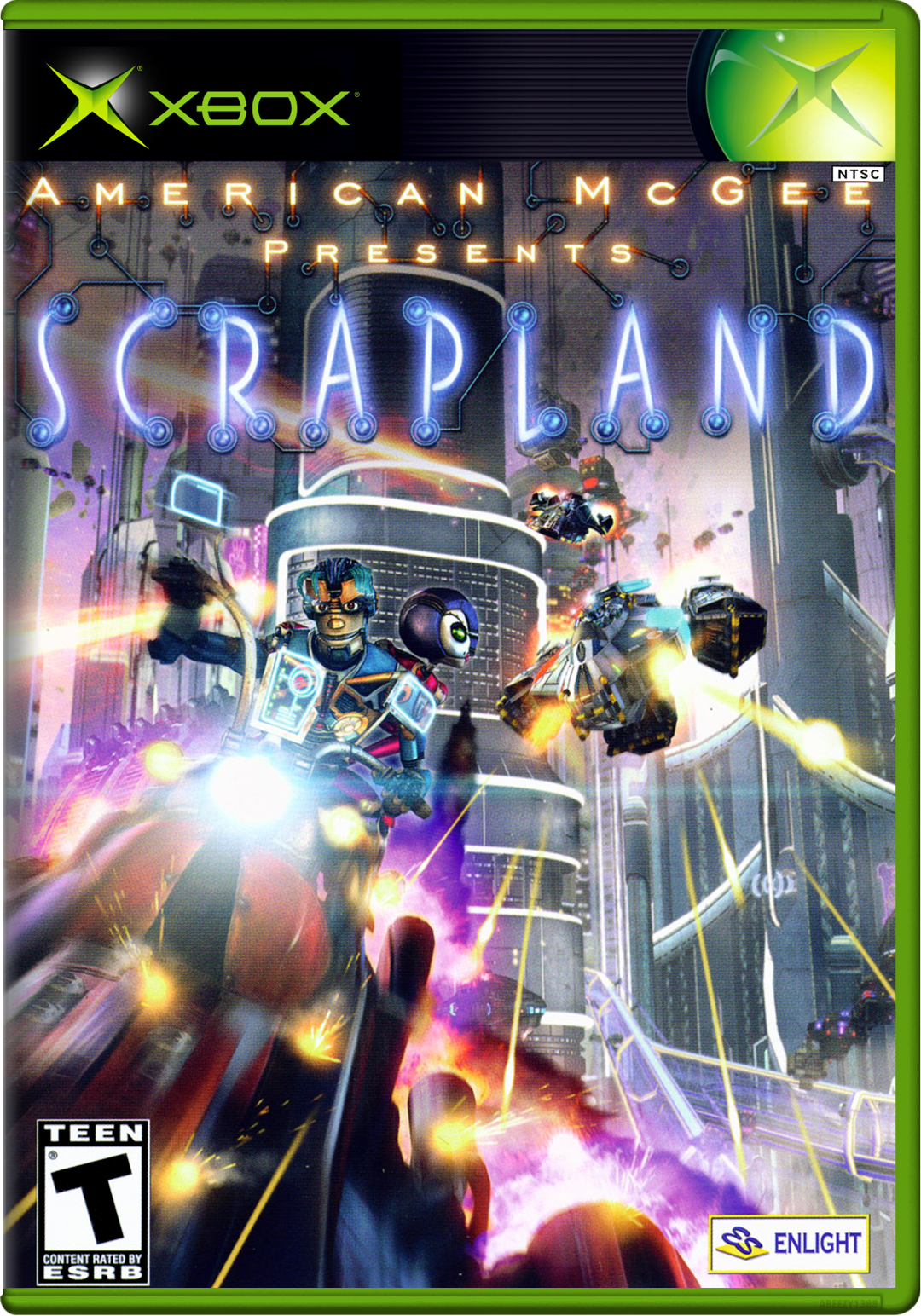 American Mcgee Presents Scrapland (Usa, Europe) Xbox Print Poster