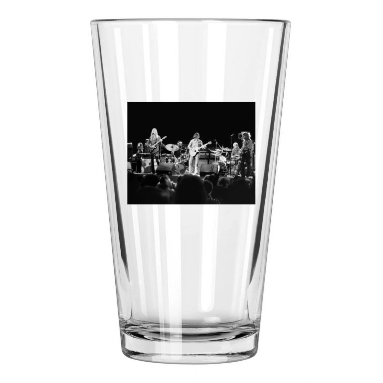 American Rock Band Allman Brothers Photo Music 1 Pint Beer Drinking Glass