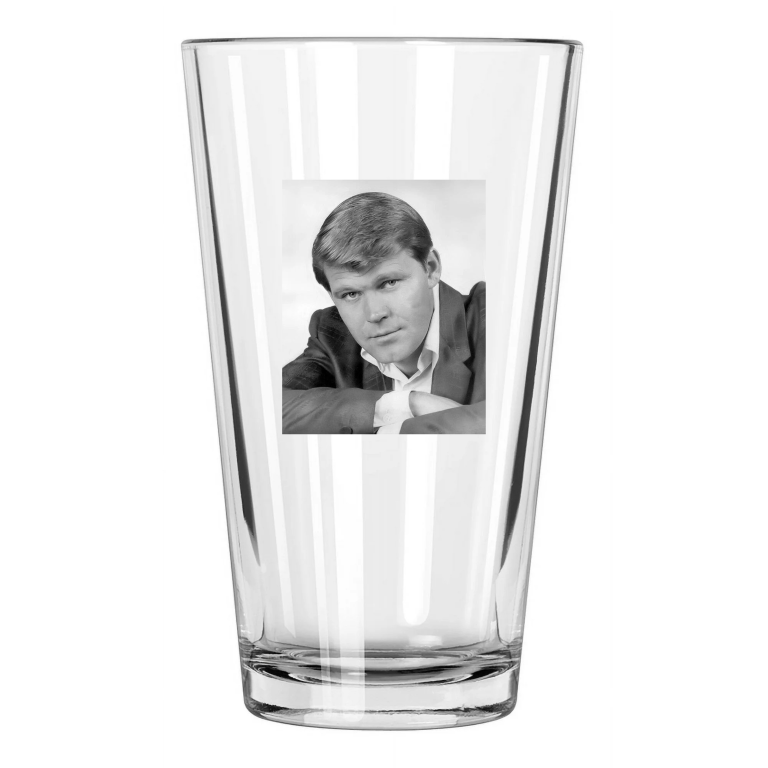 American Singer Glen Campbell Photo Country Music Pint Beer Drinking Glass