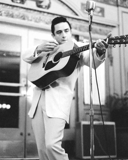 American Singer Johnny Cash Glossy Magnet Country Music Magnet 2