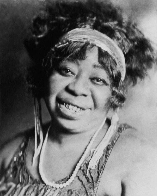 American Singer Ma Rainey Glossy Keychain Print 'Mother Of The Blues' Keychain