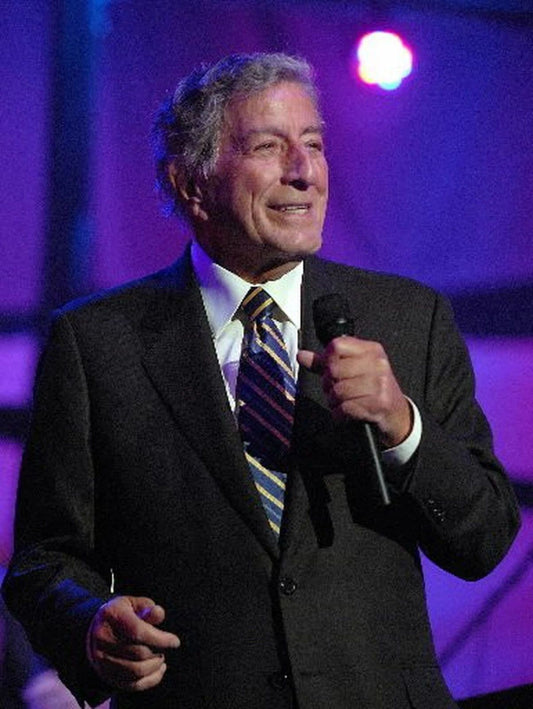 American Singer Tony Bennett Classic Picture Keychain Keychain Print