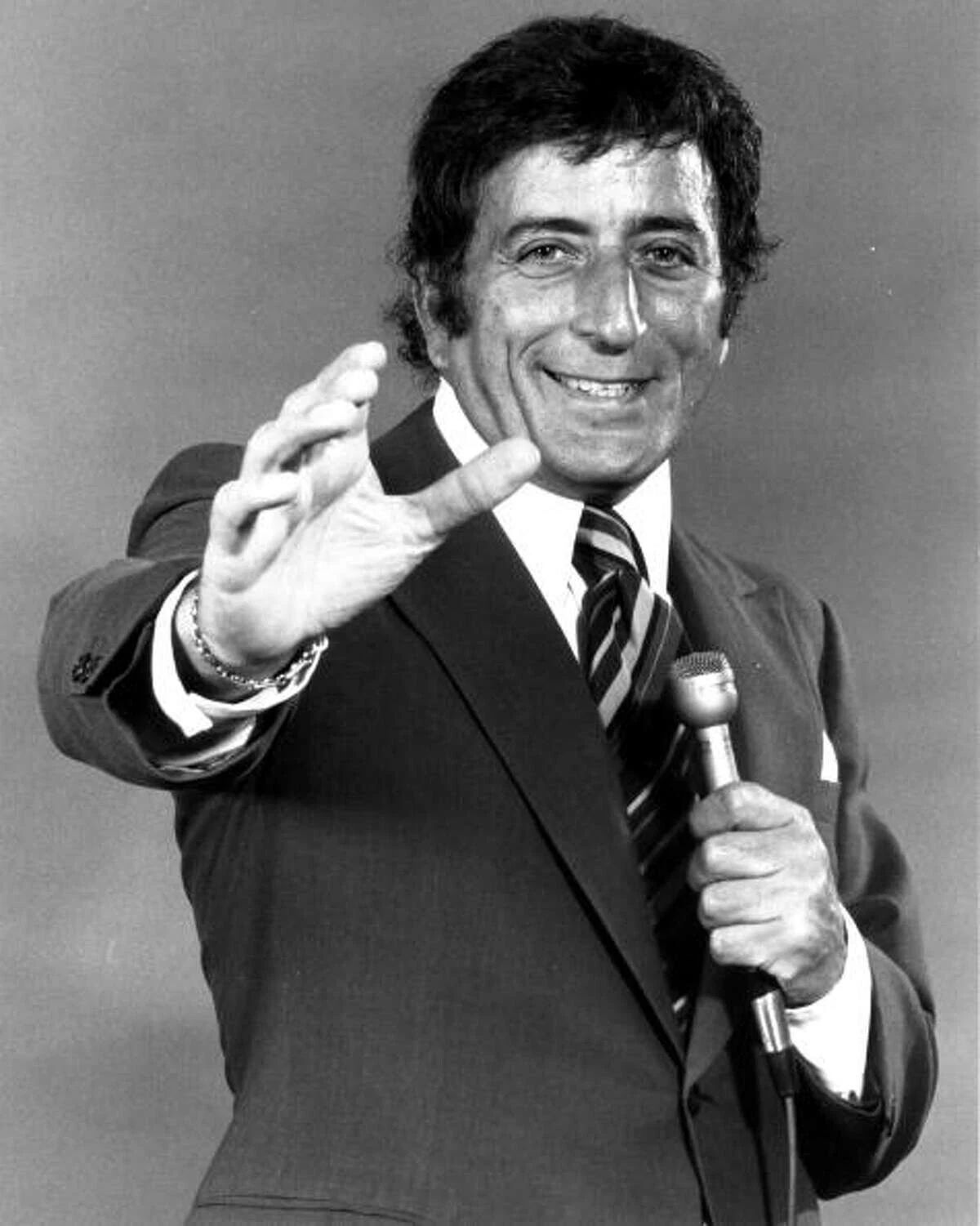 American Singer Tony Bennett Publicity Picture Keychain Keychain Print