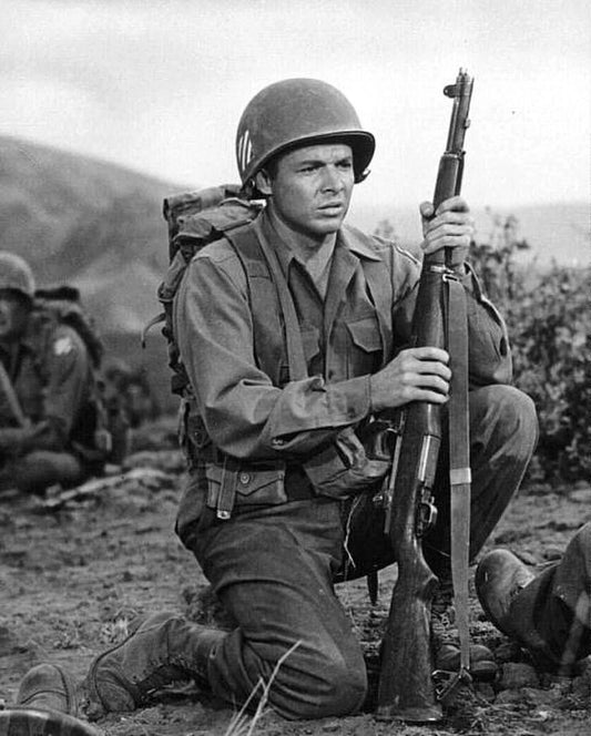 American Soldier & Actor Audie Murphy Classic Retro Picture Photo