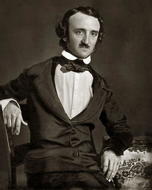 American Writer & Poet Edgar Allen Poe Classic Portrait Picture Magnet