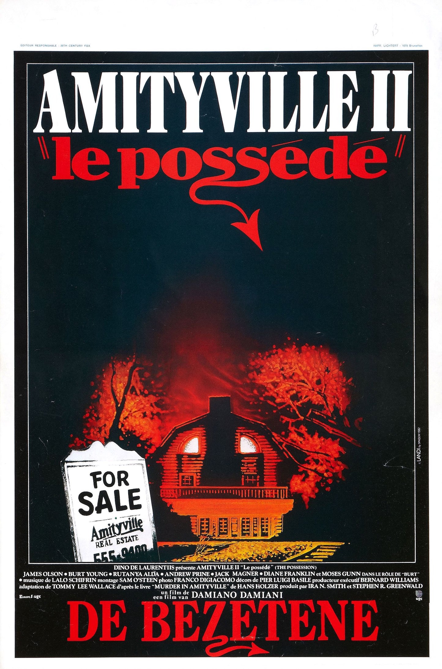 Amityville 2 Possession 02 Movie Magnet