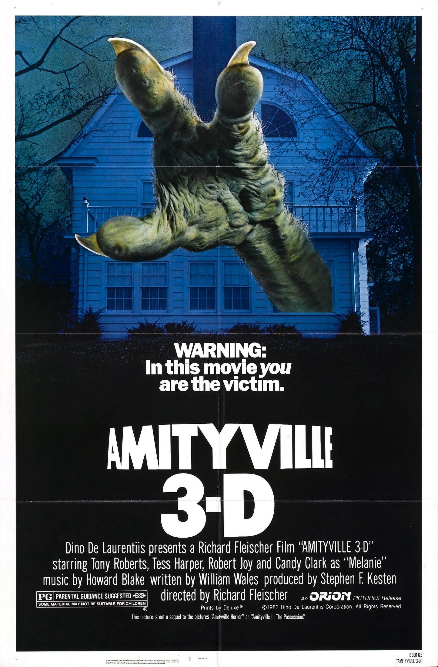Amityville 3D 01 Movie Magnet