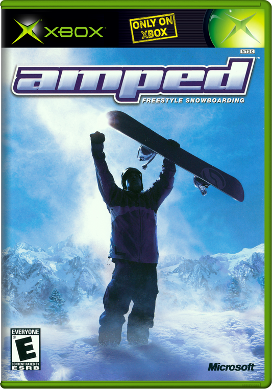 Amped Freestyle Snowboarding Xbox Print Poster