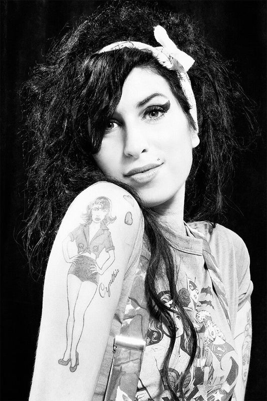 Amy Winehouse Artist British Singer Print Jigsaw Puzzle