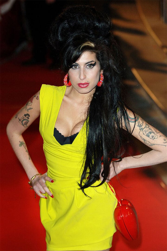 Amy Winehouse Artist Sonwriter Singer Print Jigsaw Puzzle